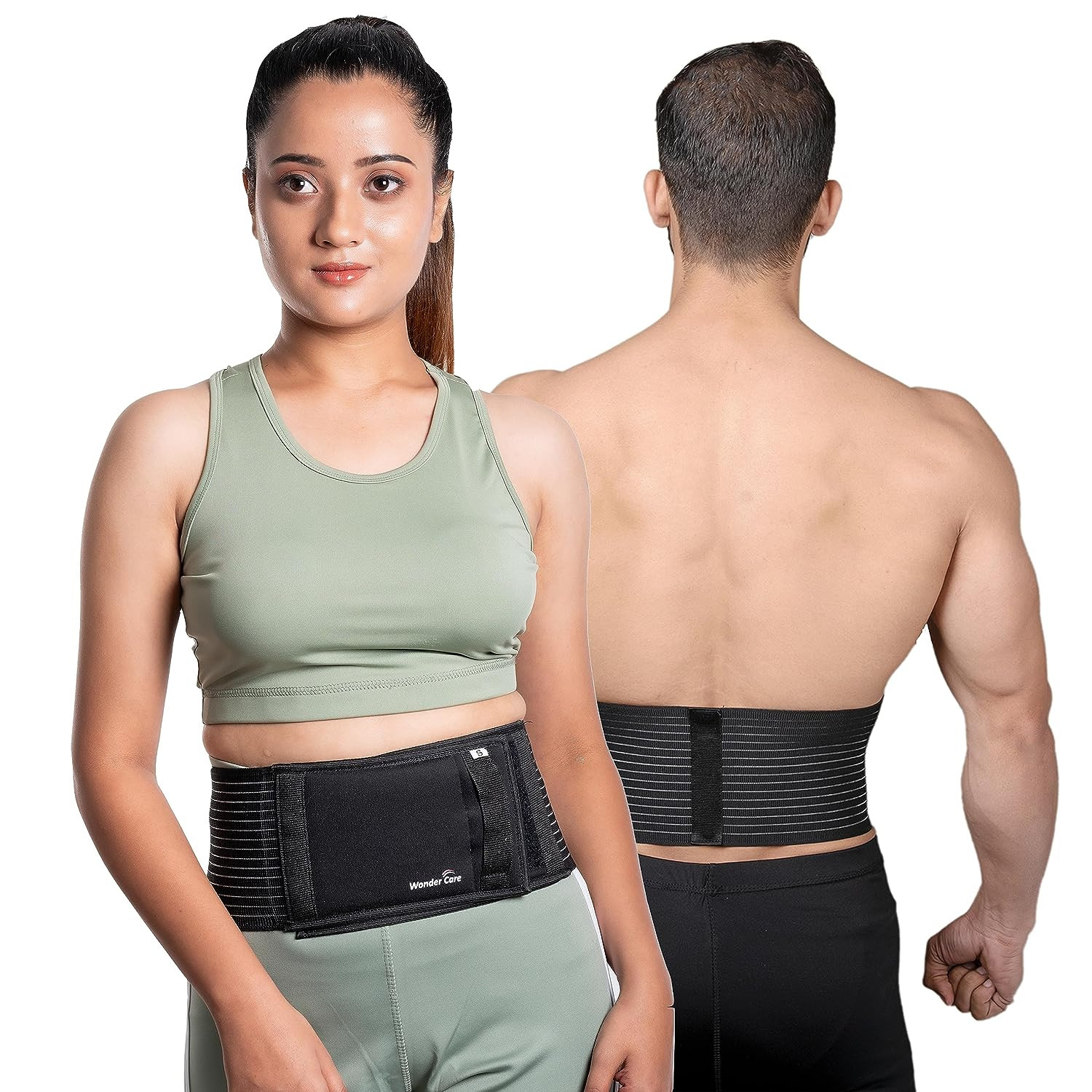 – Umbilical Hernia Support Belt Abdominal Binder for Belly Button Hernias or Nav