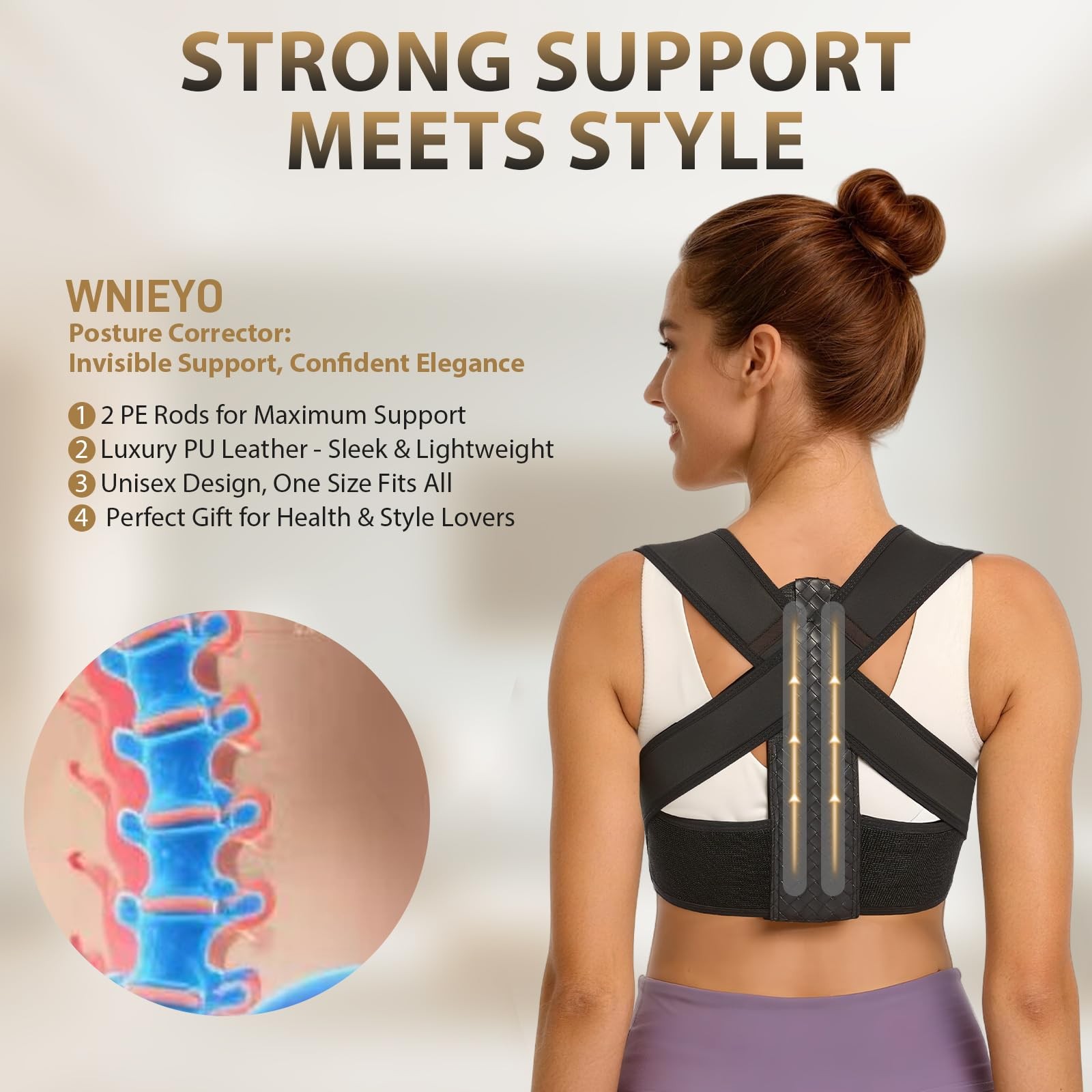 Posture Corrector for Women and Men Back Brace for Women Back Straightener fo…