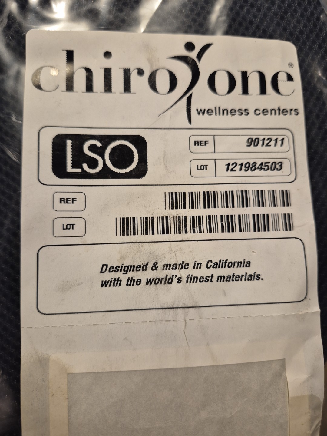 Chiro 631 638 LSO Back Brace Adjustable Lumbar Support Orthotic