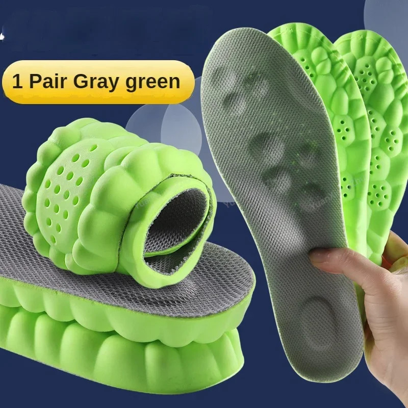 Popcorn Cloud 4D Insoles Plantar Fasciitis Relief Insole Arch Support Orthopedic