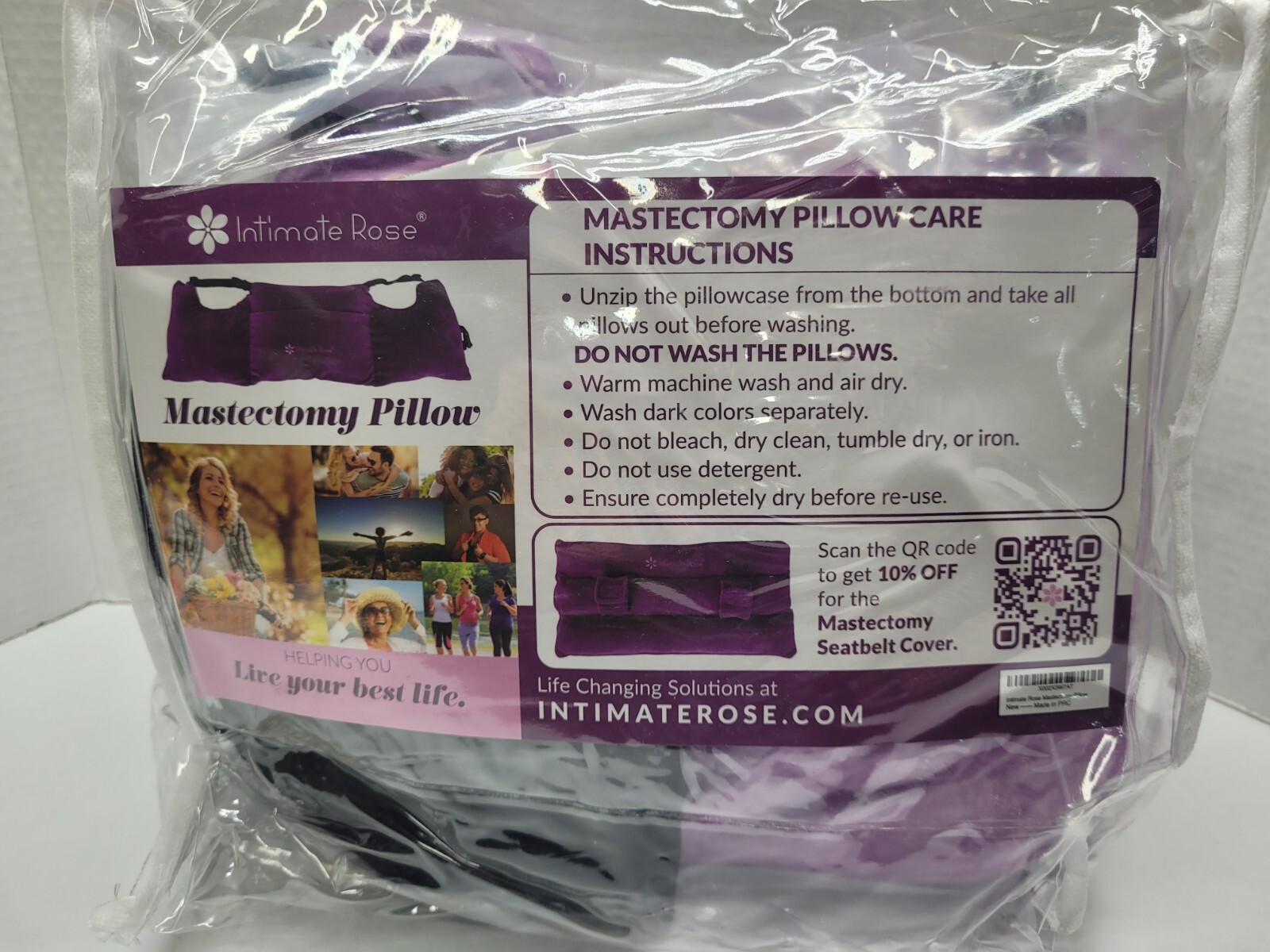 Mastectomy Pillow for Mastectomy by Intimate Rose for Post Surgery Breast Cancer