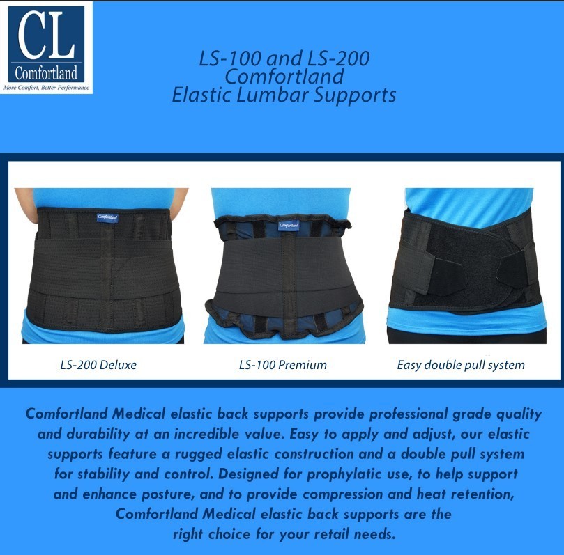 COMFORTLAND DELUXE LUMBAR SACRAL SUPPORT MOD LS-200-5 SZ XL NEVER USED *PLS READ