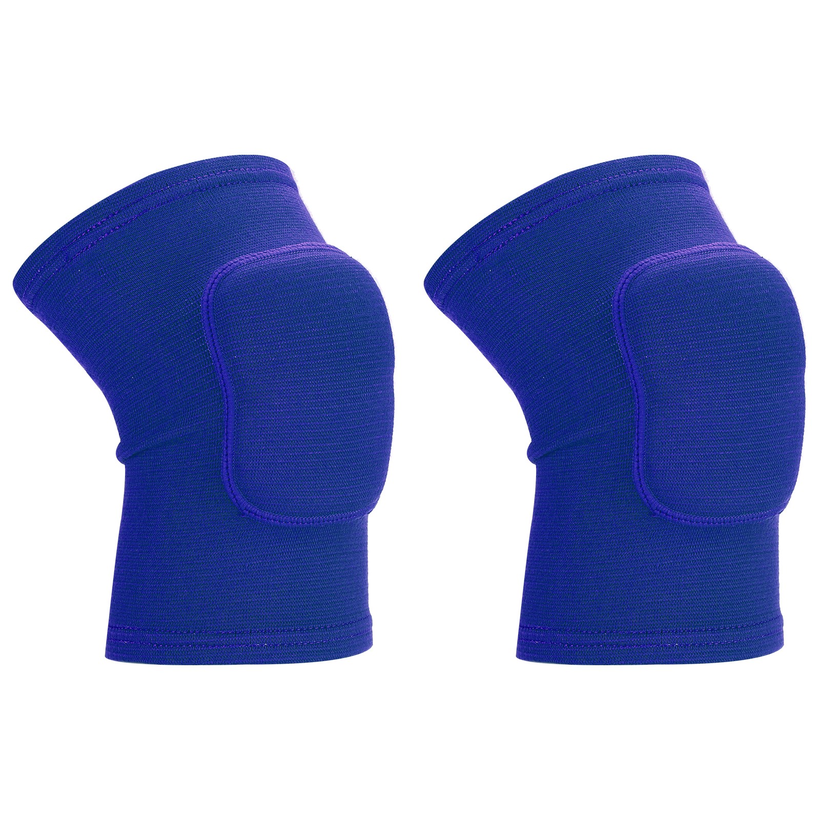 2 Pcs S Dance Knee Pads Ski Knee Pads Volleyball Protective Sponge Brace Blue