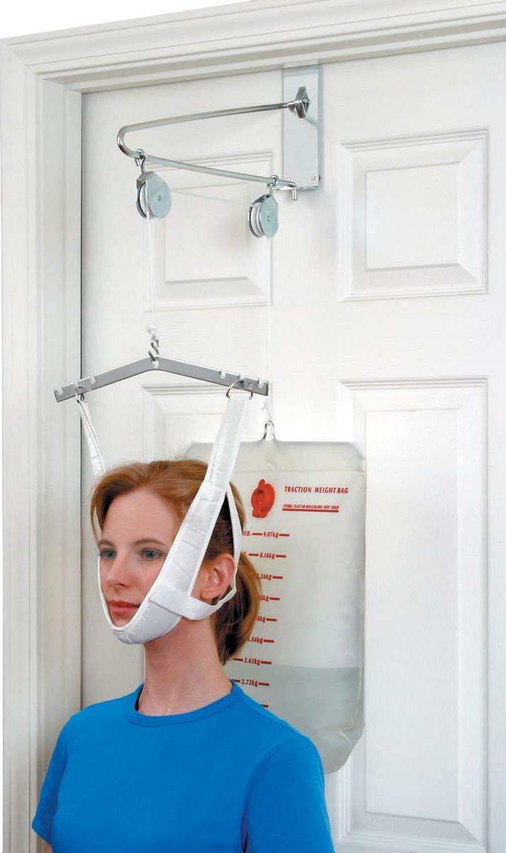 DMI Cervical Neck Traction Over the Door Device for Physical Therapy Helps