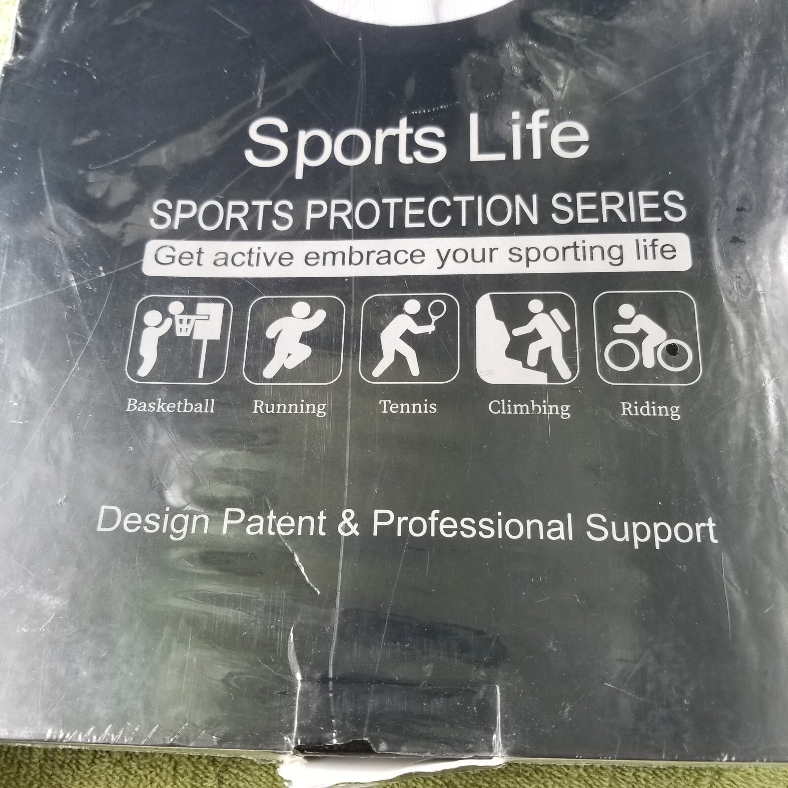 Kubao New Sports Life Youth Pink/Gray Knee Brace XL