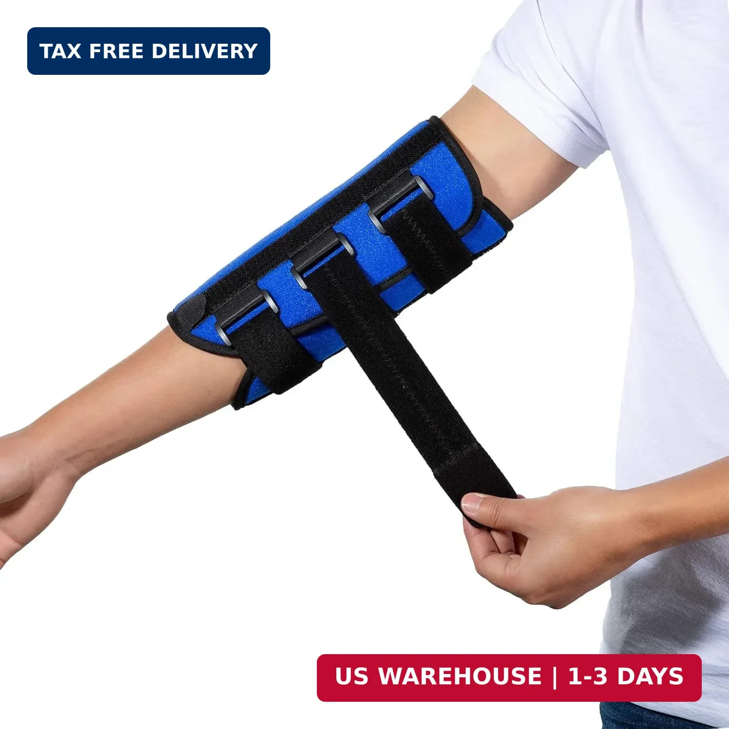 Elbow Brace Night Splint Support for Cubital Tunnel Syndromean, Ulnar Nerve, Sta