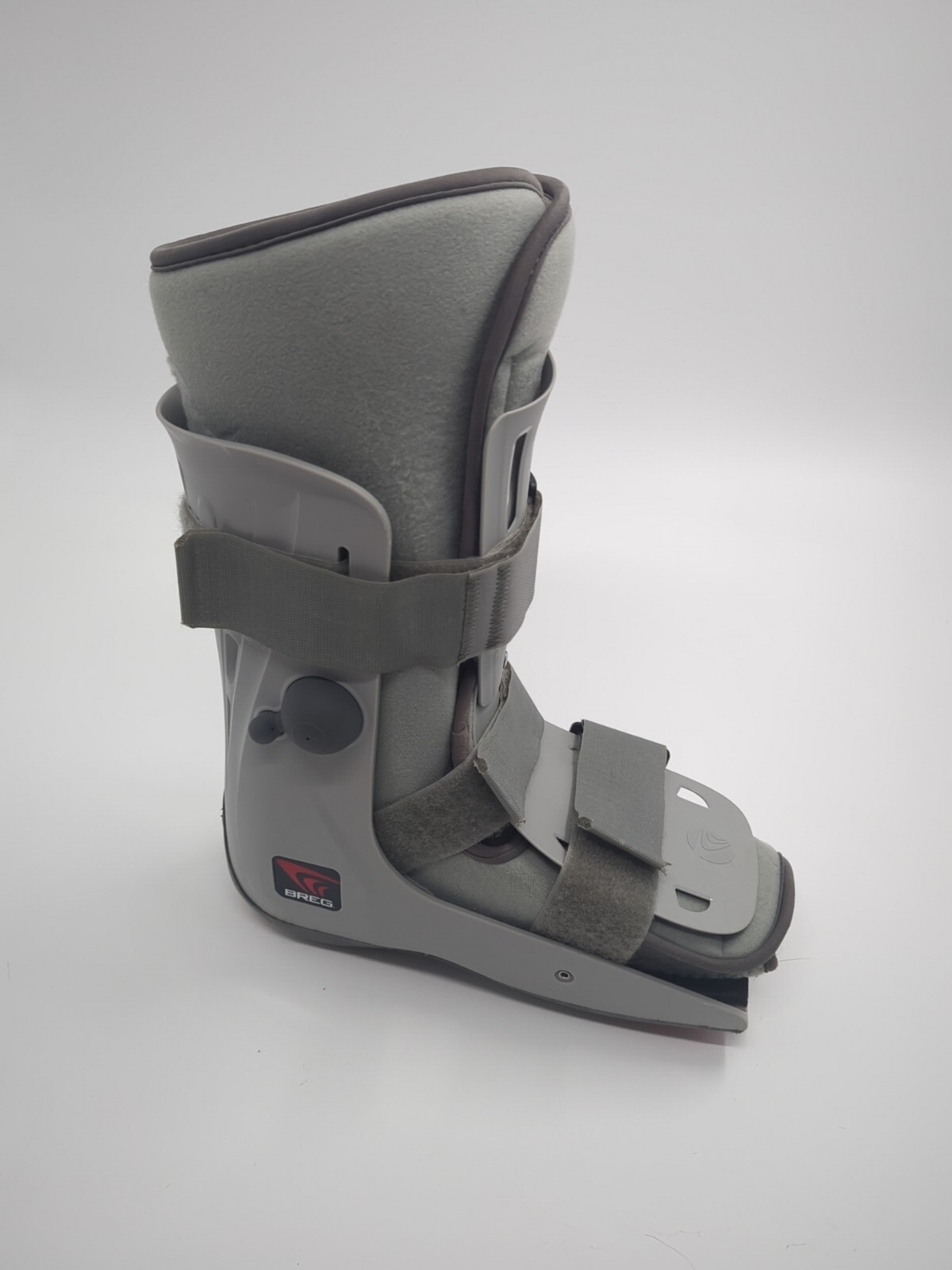 Breg Genesis Full Shell Walker Boot Tall 3 Strap Gray BL515003 Left