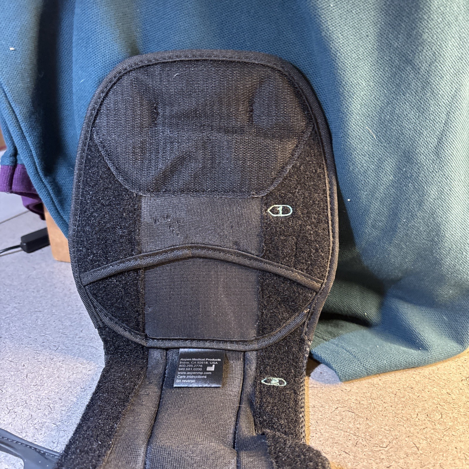 Aspen Horizon Lower Back Brace Belt Lumbar Support Adjustable Size Unisex