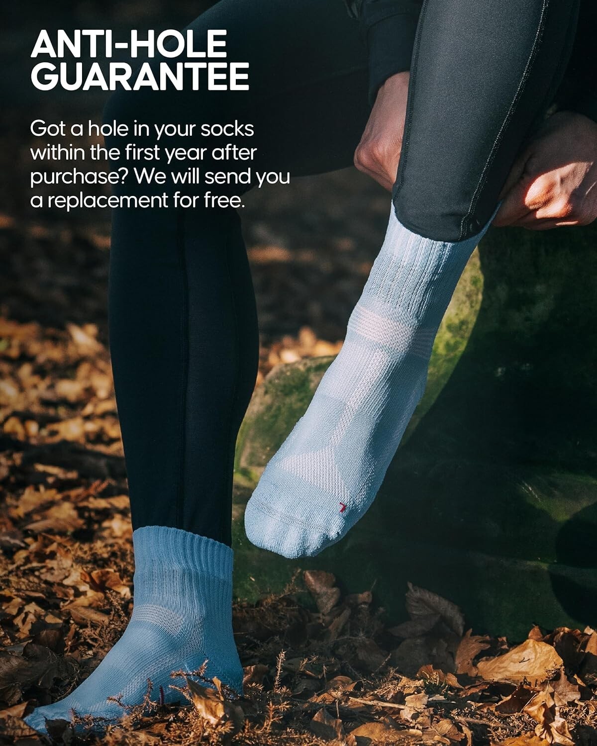 Cushioned Arch Compression Running Socks for Men & Women – Blister-Free Comfort