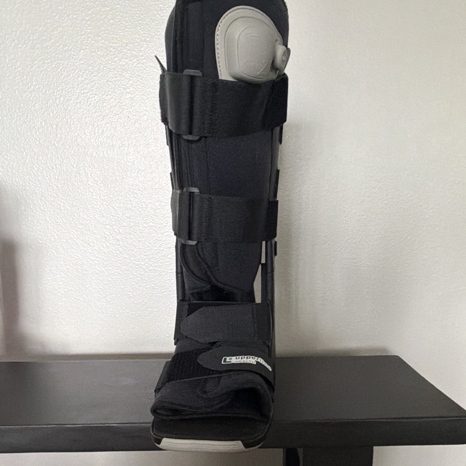 Orthopedic Adjustable Walking Boot, Black One Size Plastic Ankle/Foot/Leg