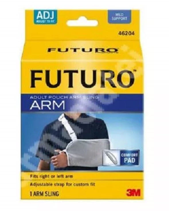 3M Futuro Arm Sling – Mild Support -Adult size, adjustable. Left or right Arm