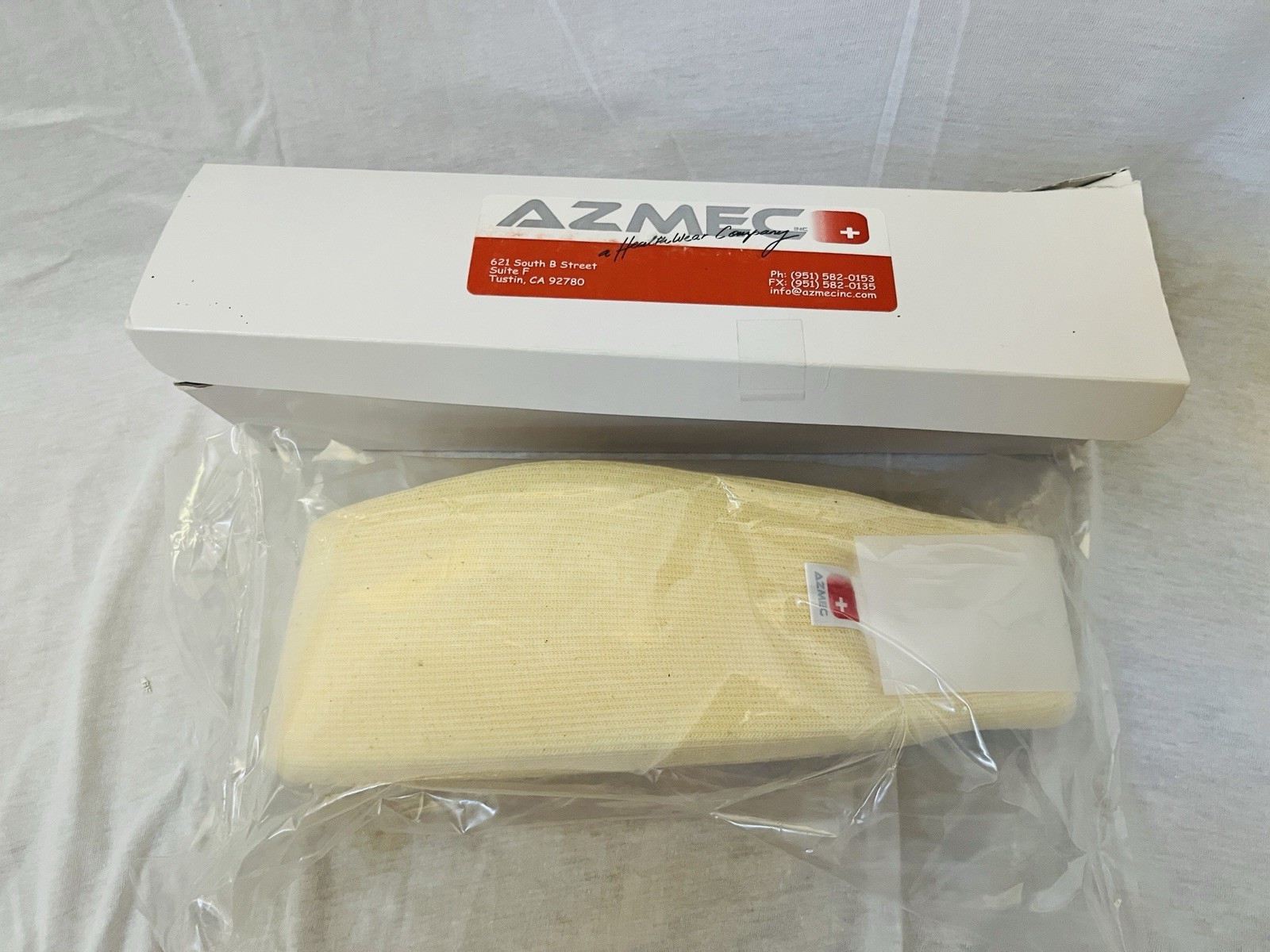 Azmec Foam Neck Brace Adjustable Size Small Made In USA Brand New