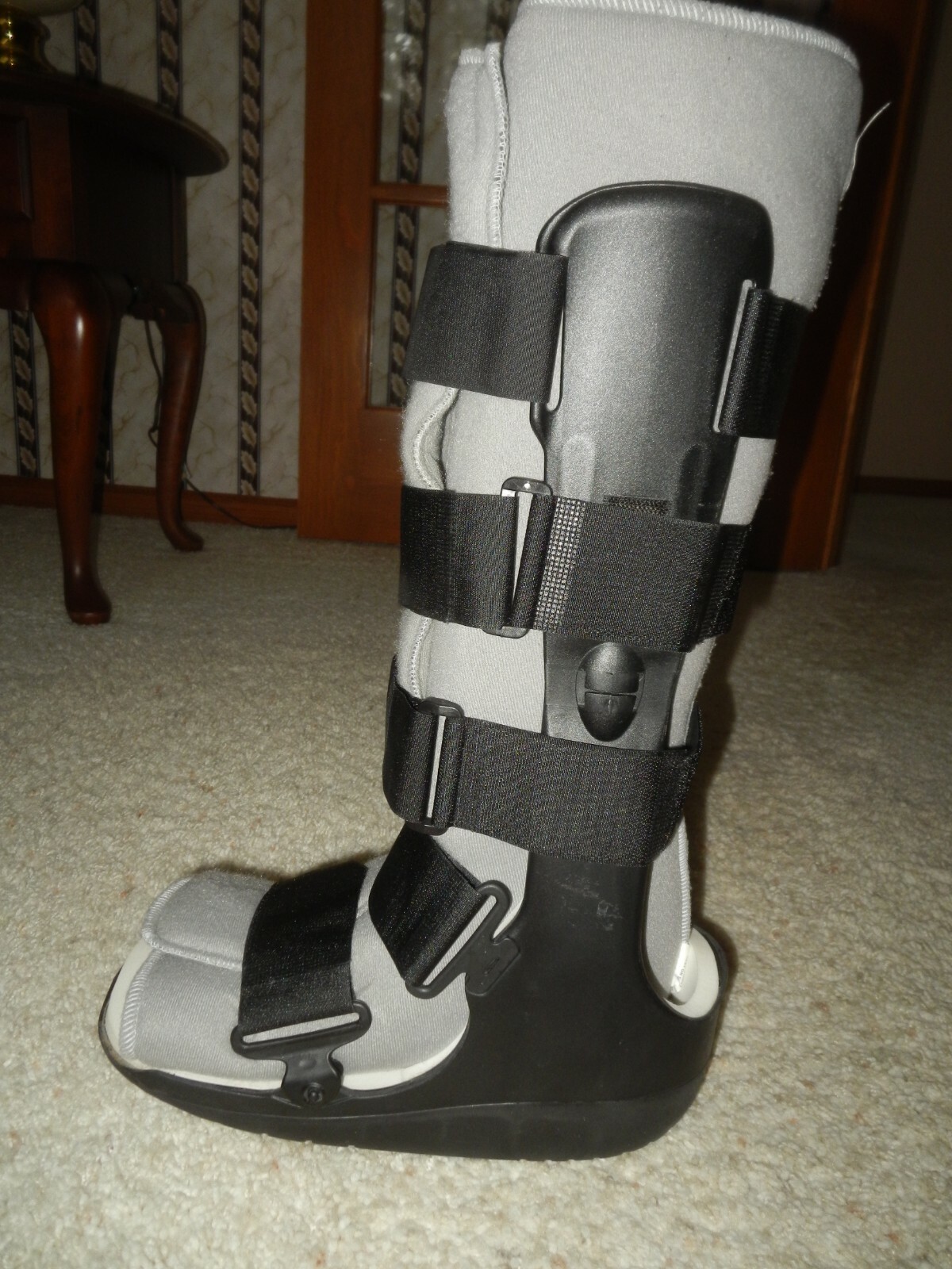 ZIMMER Premium Short Leg Fixed Hinge Walker Boot-Foot Ankle Cast- Medium 18″ H