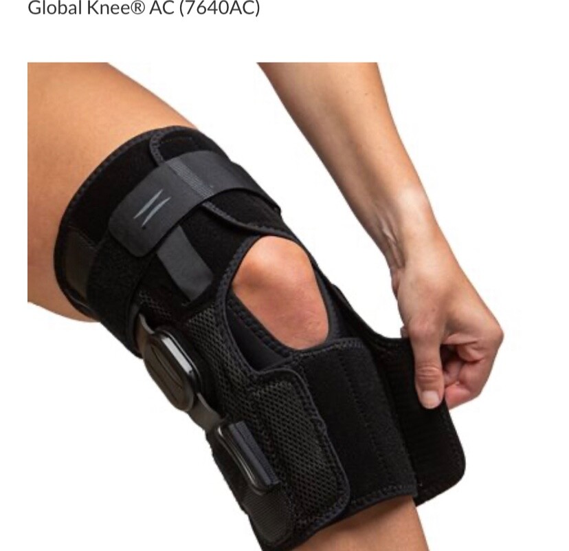 Hely & Weber Knapp Hinged Knee Brace Anterior Closure XXXL Model 7640AC