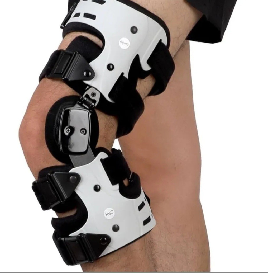 Orthomen Unloader Left Knee Brace for Medial Knee Pain, Osteoarthritis, Premium