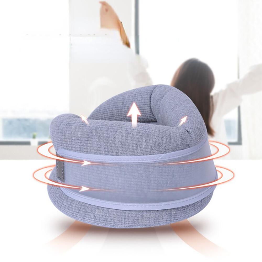 Cervical Collar Neck Relief Traction Device Brace Support Stretcher Pain Therapy