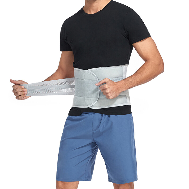 Lower Back Support Brace Men Women Sciatica Waist Lumbar Pain Relief Belt Fajas