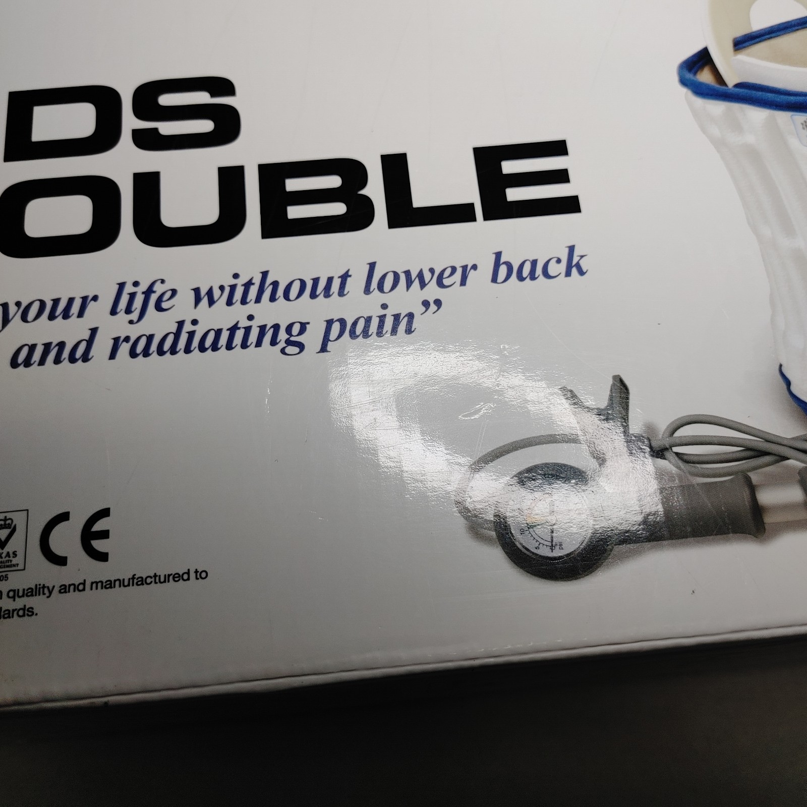 DDS DOUBLE Disc Disease Solutions Back Brace Size Small Spinal Air Decompression