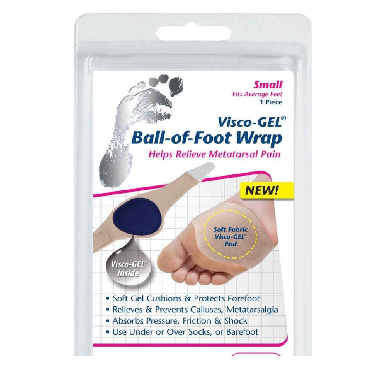 PediFix Visco-Gel Ball-of-Foot Wrap (#PFP1295)
