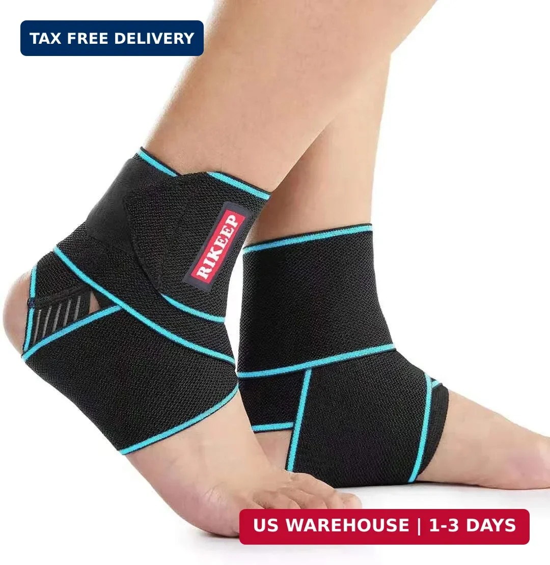 Candy Li Ankle Brace for Sprained Ankle, Ankle Support for Women & Men, Adjustab