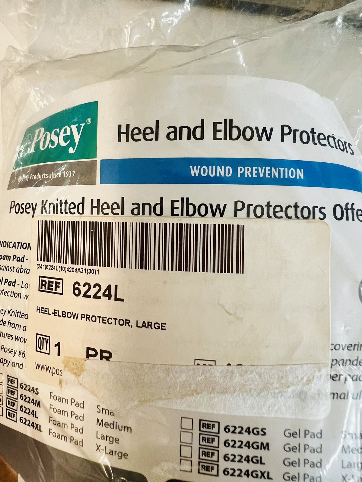 New – Unopened Package- Heel And Elbow Protectors