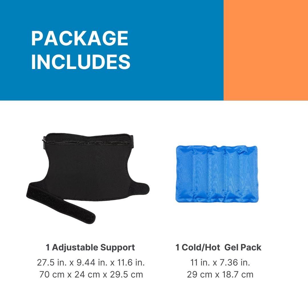 NatraCure Hot & Cold Shoulder Ice Pack Wrap – 1 Count (Pack of 1)