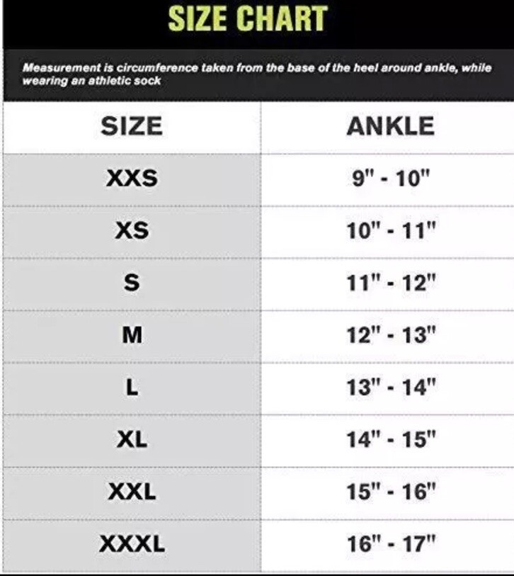 DonJoy Stabilizing Pro Ankle Support Brace, White, Medium