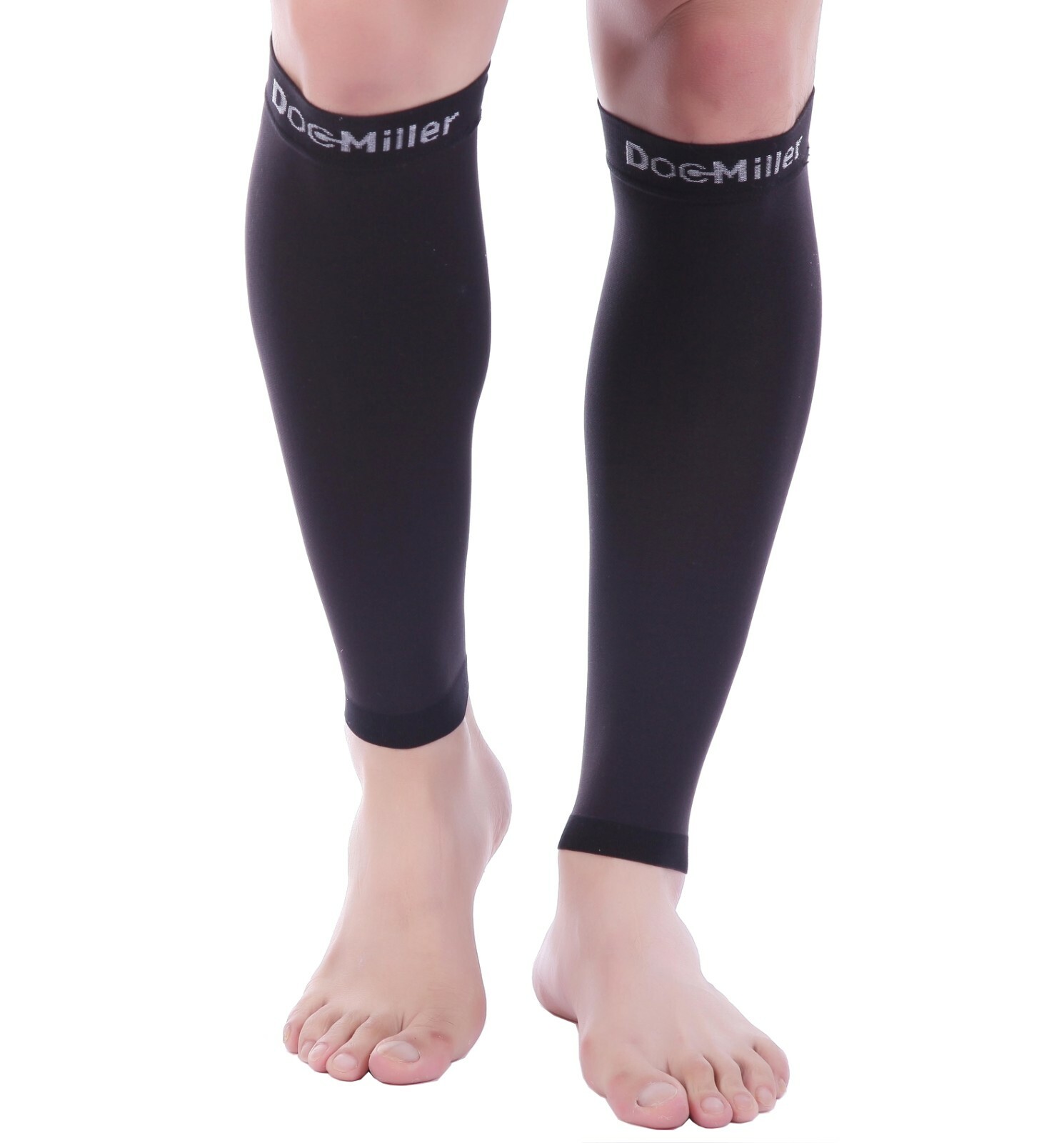 Doc Miller Compression Stockings Calf 15-20MMHg Sleeves For Varicose Pain Relief