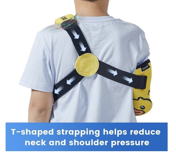 VELPEAU Arm Sling Shoulder Injury, Immobilizer – Rotator Cuff Support Brace XS
