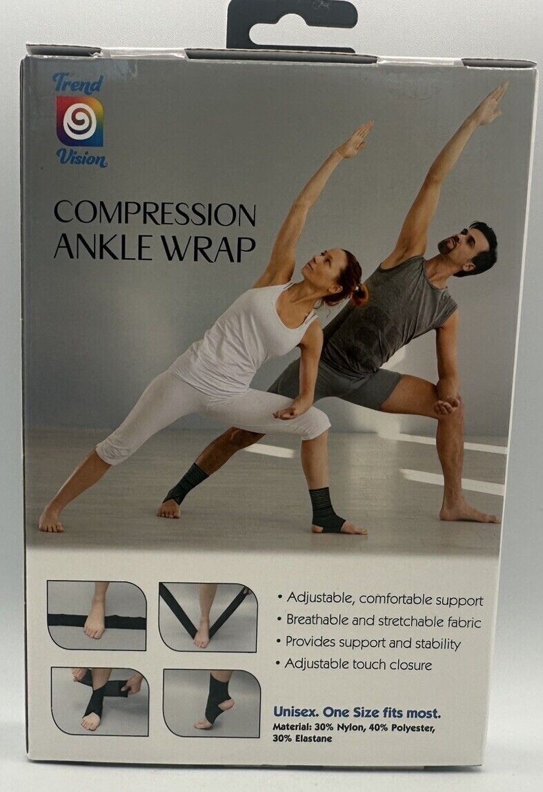 Trend Vision Compression Ankle Wrap Unisex One Size Adjustable Breathable