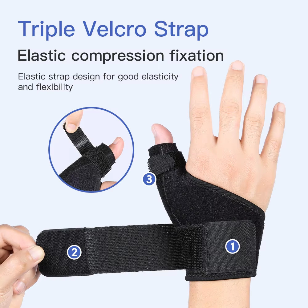 1PC Flexible Splint Wrist Thumb Support Brace for Tendonitis Arthritis Breathabl