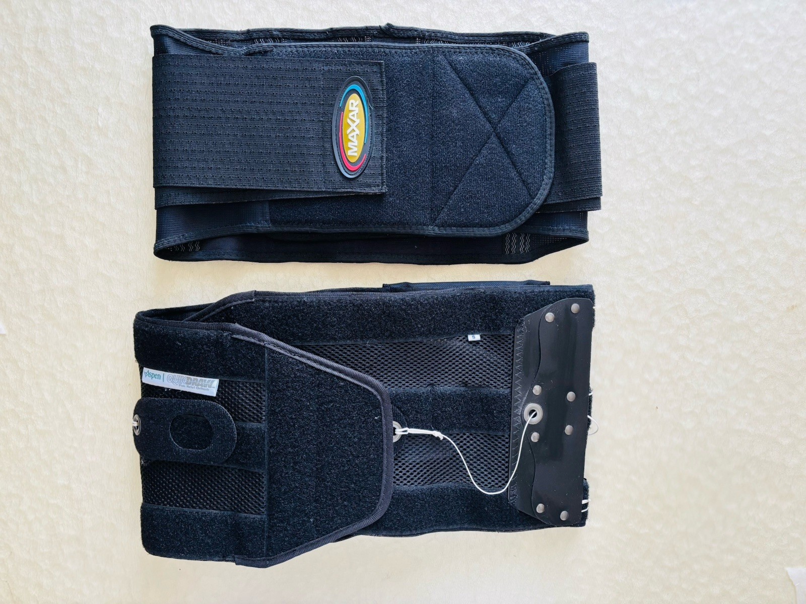 MAXAR Work Lumbar Support Belt Black M Adjustable Elastic IBS-2000