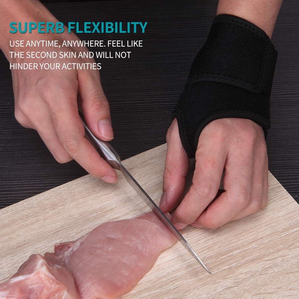 Wrist Hand Brace Support Carpal Tunnel Sprain Arthritis Gym Splint Left / Right