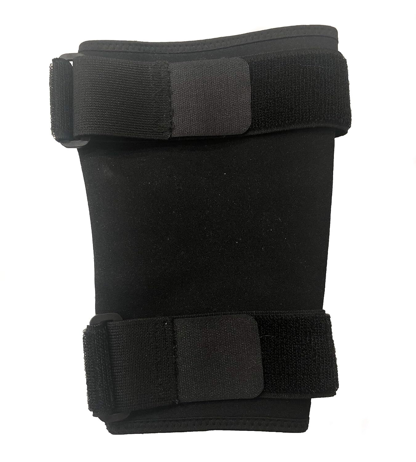 Comfortable Adjustable Black Orthopedic Brace Discreet Ankle Support Device
