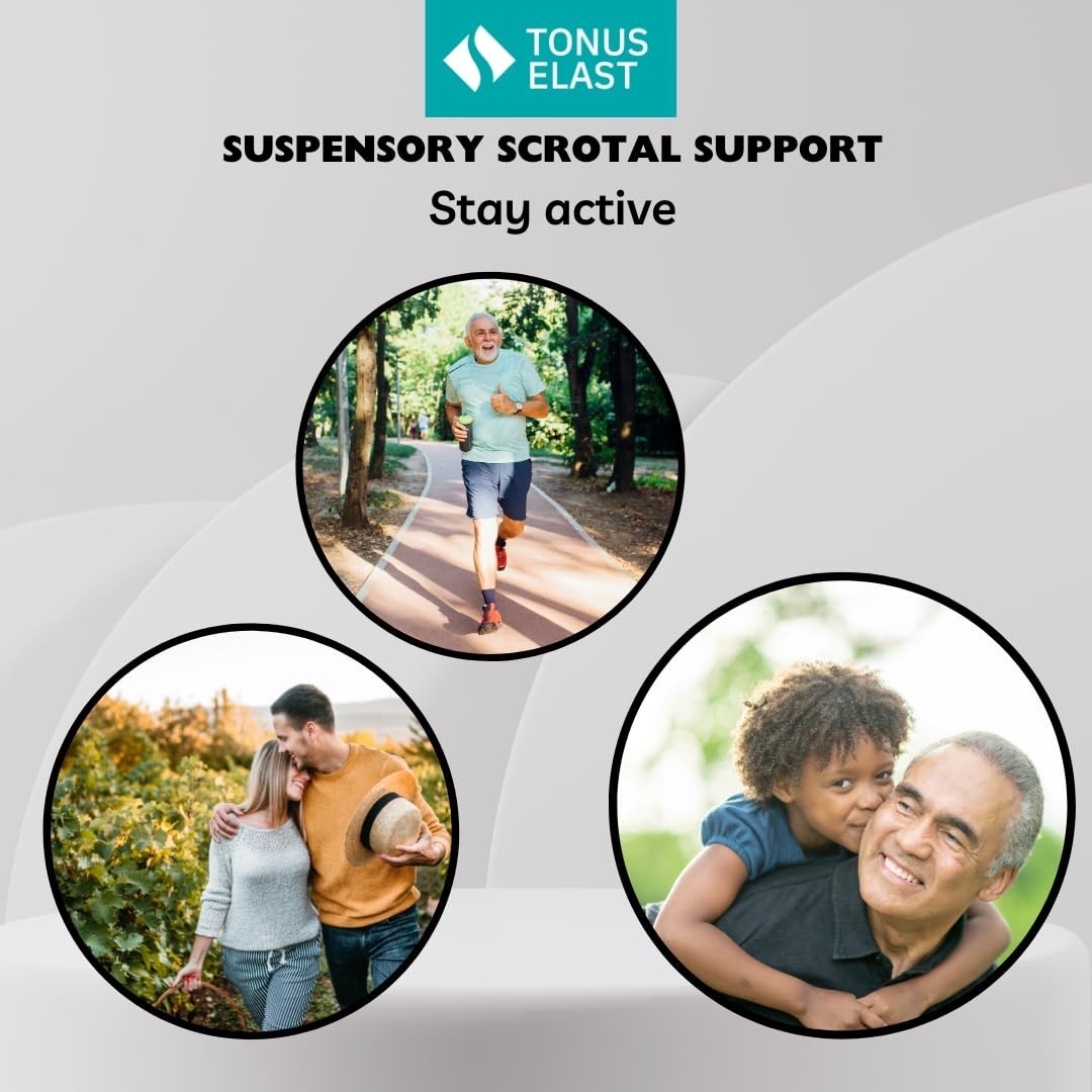 Suspensory Testicle Support – Medium-//