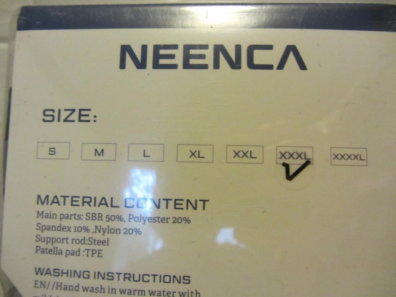 NEW XXXL Neenca Embrace Life HX035/042 Knee Brace Sports Protection Series