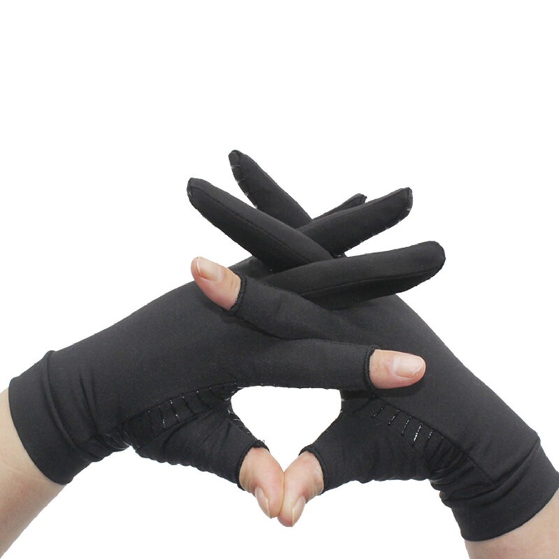 Fitness Sport Cycling Gloves Ache Pain Joint Relief Breathable Non-slip 1 Pairs