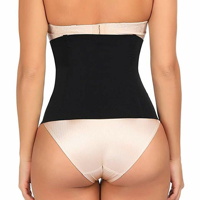 Womens High Waist Body Shaper Postpartum Belly Recovery Girdle Tummy Tuck Belts