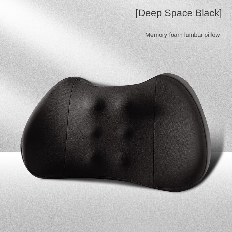 Car Lumbar Support For Driving Memory Foam Auto Seat Backrest Waist Cushion
