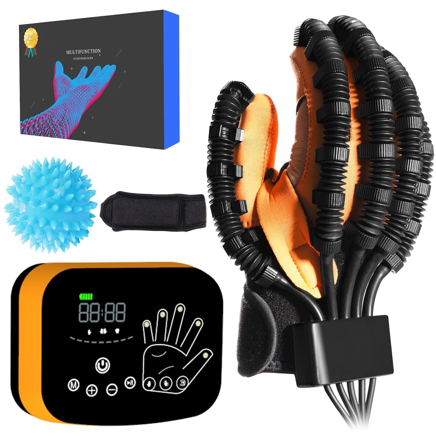 Mzu Rehabilitation Robot Gloves Hand Robotic Rehabilitation Device X Large Right