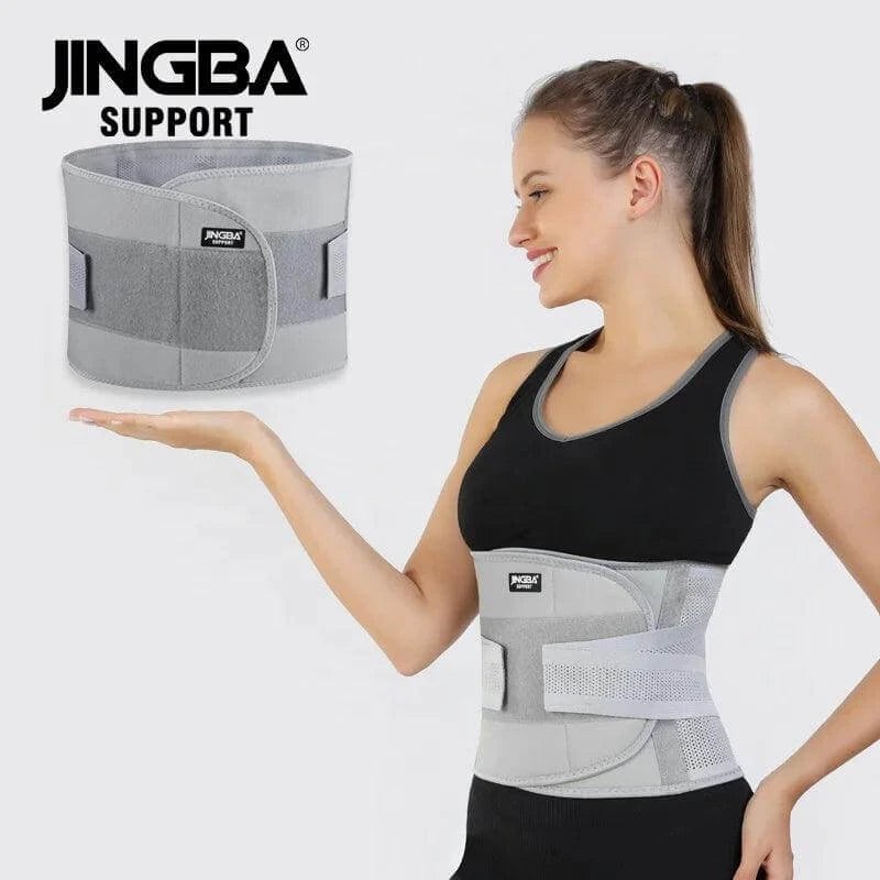Waist Trainer Belt Band with Dual Straps lumbar Support Belt for Men And Women