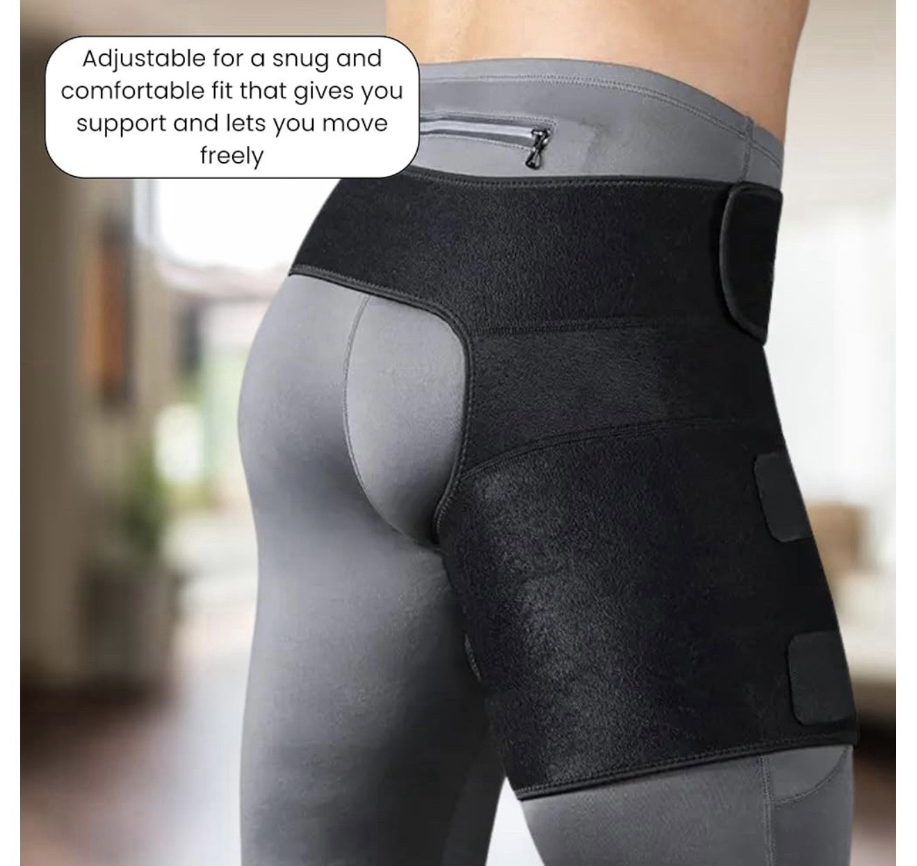 Hip Brace for Sciatica Pain Relief Devices, Belt Flexor Compression