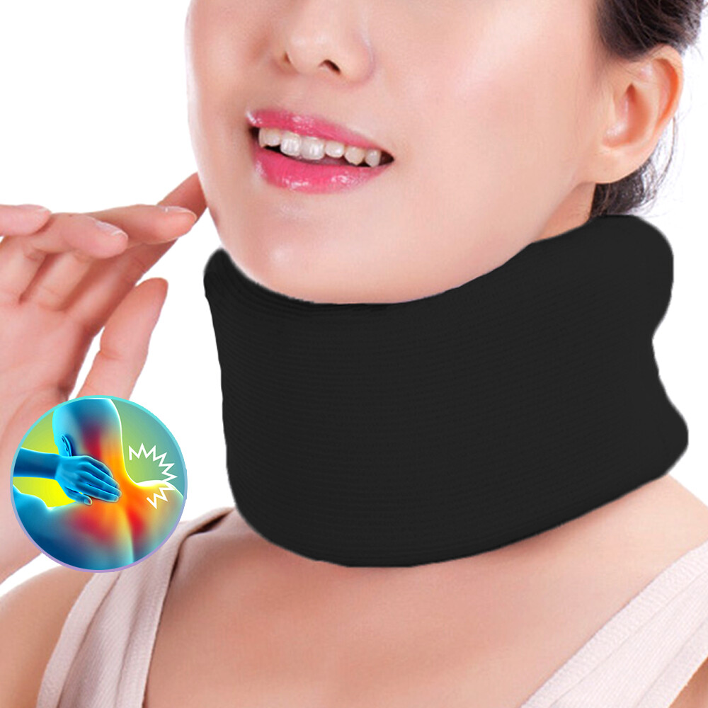 Neck Brace Cervical Support Color Adjustable Traction Firm Foam Pain Relief Soft