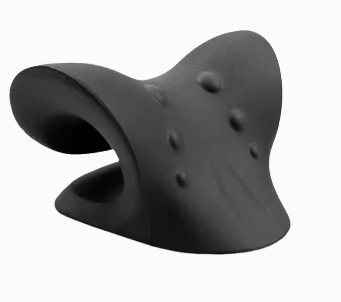 Neck Stretcher Pillow Cervical Neck Support Relaxation Cushion Yoga Exercise Bla