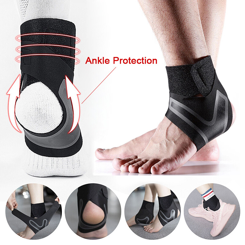 Ankle Support Brace Compression Sleeve Foot Wrap Plantar Fasciitis Pain Relief