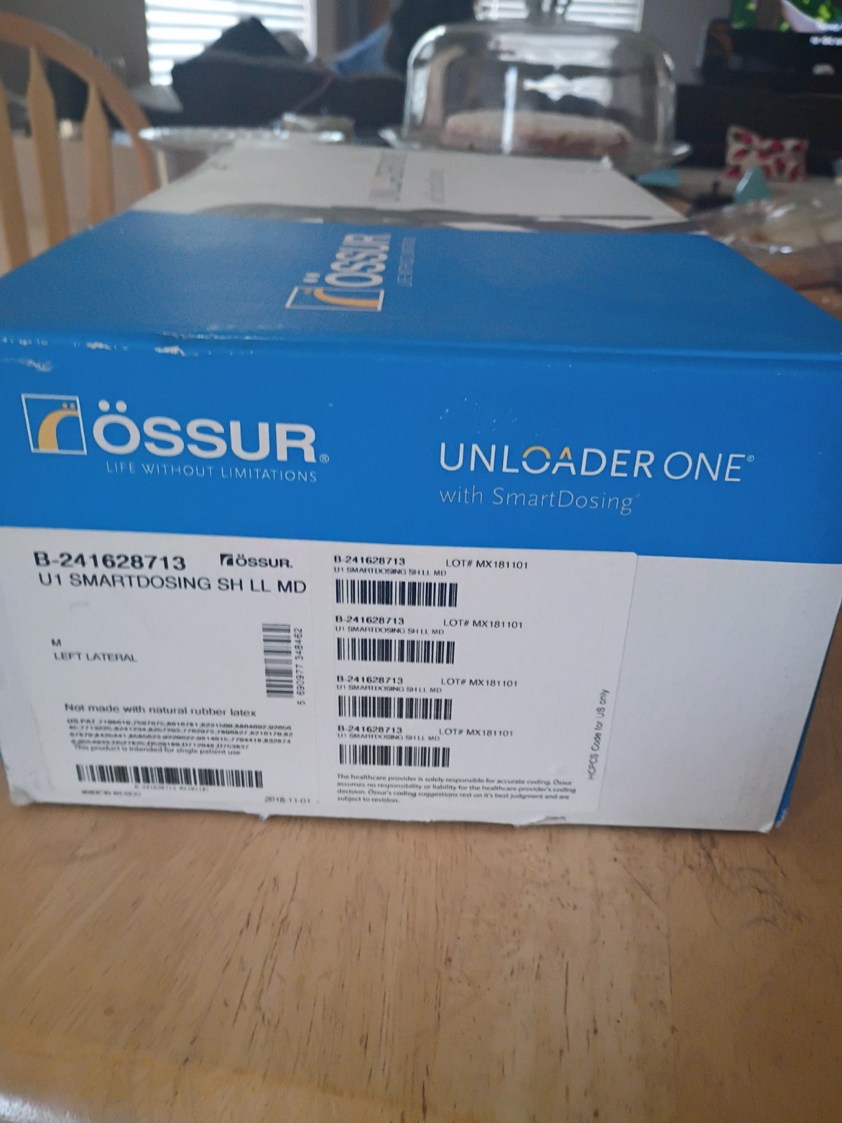 Ossur Unloader One Knee Brace Left Lateral Sz Medium