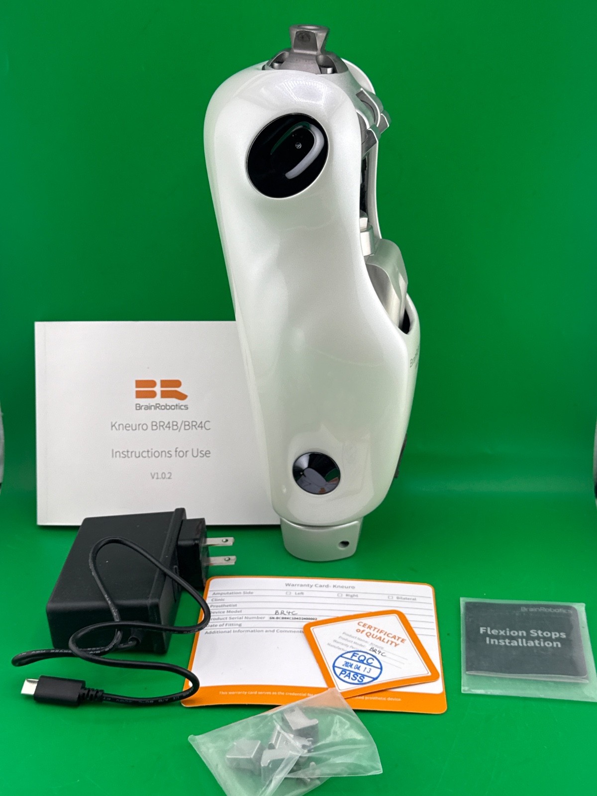 Brainrobotics brain robotics Kneuro Microprocessor prosthetic knee. New cond