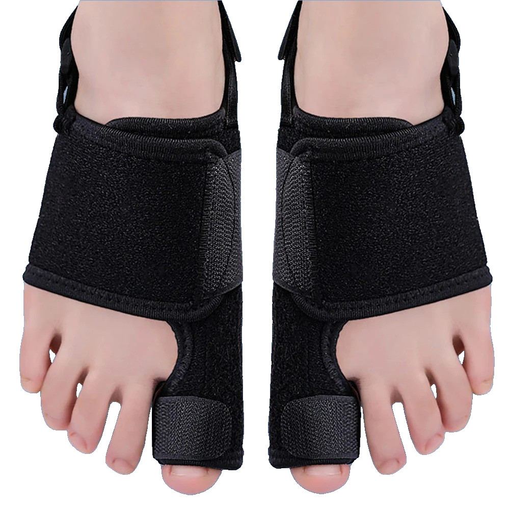 2PCS Bunion Corrector Big Toe Splint Straightener Hallux Valgus Left Right Foot