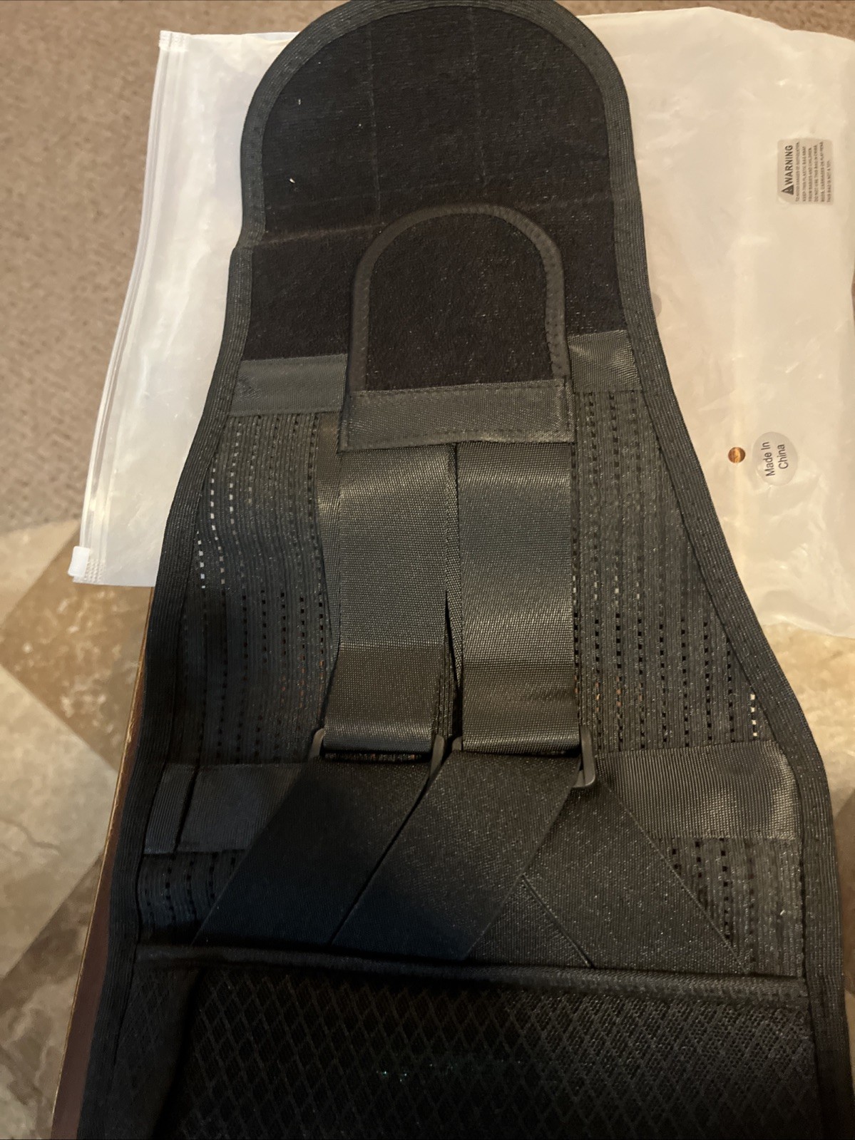 New ZROYAHELLUP BELT PROTECTOR BACK BRACE SIZE M