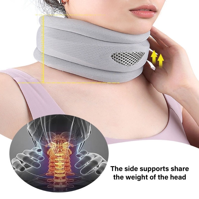 Cervical Collar for Sleepings,Travelling,Office Neck Brace Neck Support Brace